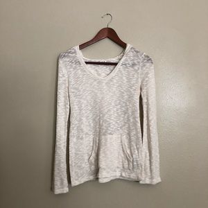 White Volcom Light Sweater